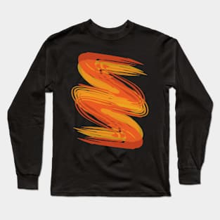 Wavy shapes Long Sleeve T-Shirt